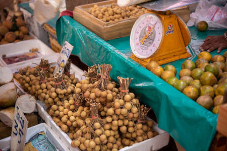 Walking Street Market, Floating Market Asian street food, Nonthaburi, Bang Yai, Thailand. Photos jpg 8 August 2020のeditorial素材