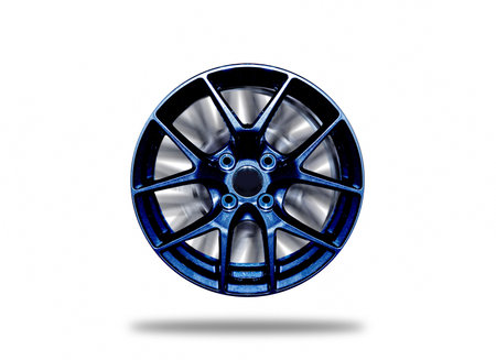 Car Alloy Isolated legs white background cliping part