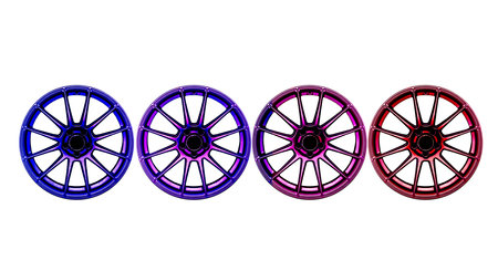 Car Alloy Isolated legs white background cliping partの写真素材