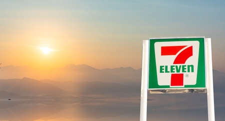 7-Eleven Logo 7-11 logo items and thousands of branches in Thailand that mok 7 Thailand Bangkok,...