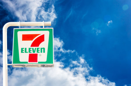 7-Eleven Logo 7-11 logo items and thousands of branches in Thailand that mok 7 Thailand Bangkok,...