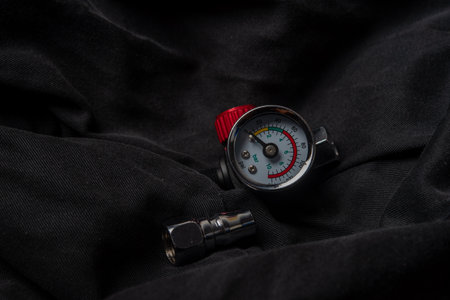 wind power gauge technology wind system bar psiの写真素材