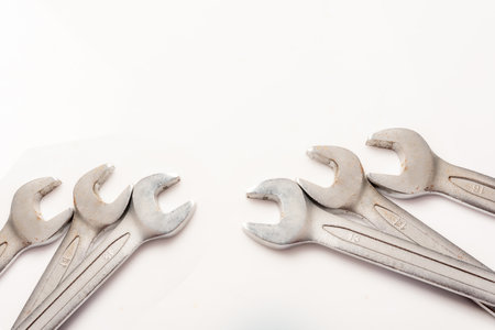 Tools isolated on backgroundの写真素材