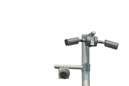 Multi-angle CCTV system background blast cipping path technology