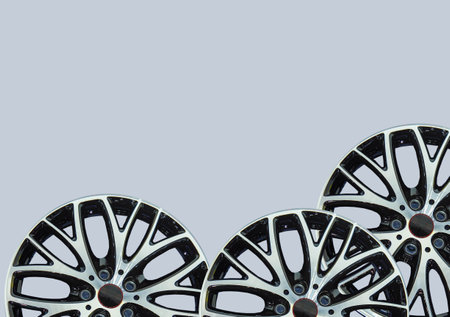 Car Alloy Isolated legs white background cliping partの写真素材