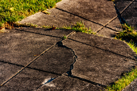 Concrete floor Uneven texture background imageの写真素材