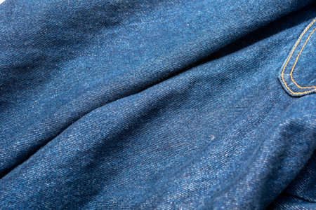 Denim fabric texture pattern on beautiful fabric background image