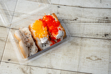 Khanom tang taek is a delicious and popular Thai street food snack. These crispy, deep-fried...