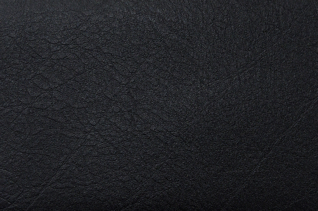 Luxury black leather texture backgroundの写真素材