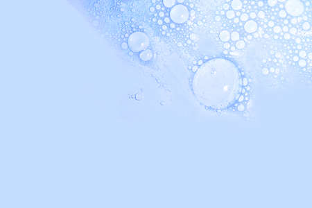 blue bubbles backgroundの写真素材