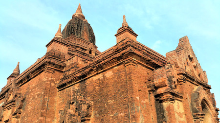 Wat at Bagan, Myanmarの写真素材