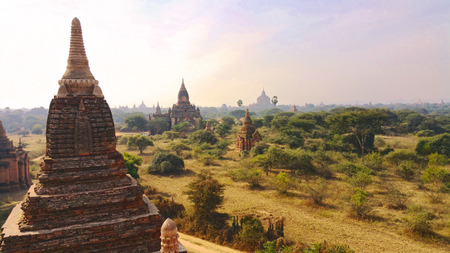 Temples of Bagan,Myanmarの写真素材