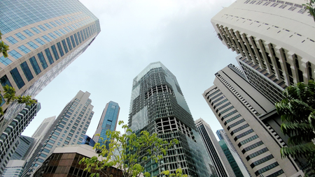Singapore CBD buildings