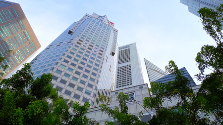 Singapore CBD buildings