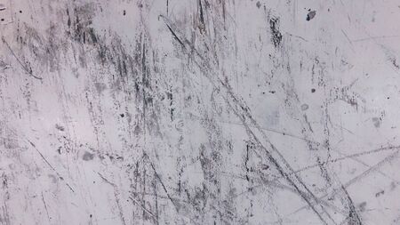 Abstract view of Grey floor with scratch markの写真素材