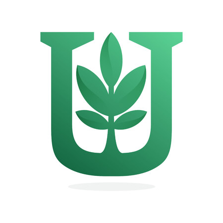 Letter volume colorful concept. Vector design template elements for your application or corporate identity.のイラスト素材