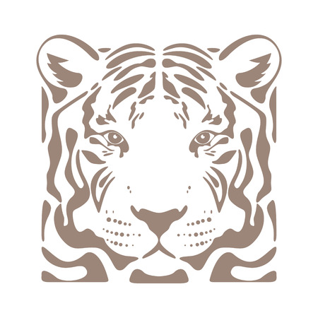 Animal design template elements for your application or company or sport team brandingのイラスト素材