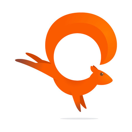 Animal design template elements for your application or company or sport team brandingのイラスト素材