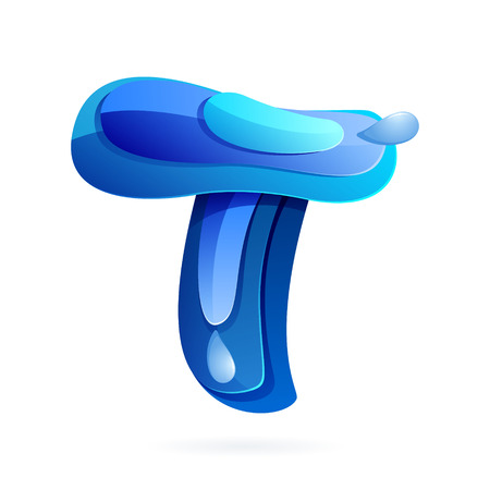 Letter multicolored vector design template elements for your application or corporate identity.のイラスト素材