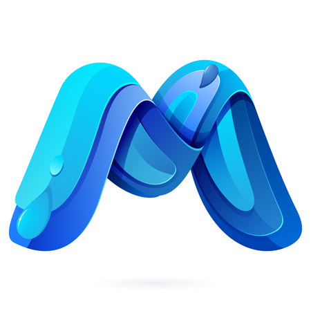 Letter multicolored vector design template elements for your application or corporate identity.のイラスト素材