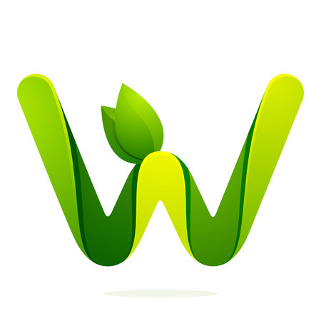 Letter volume colorful concept. Vector design template elements for your application or corporate identity.のイラスト素材