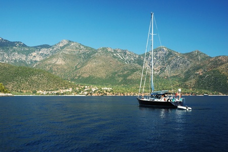 Sailing in Greece, exploring islands