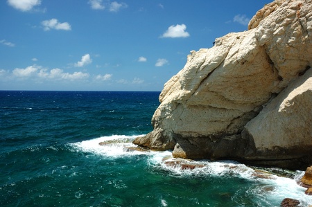 Rosh ha nikra cape - famous landmark ,Israel