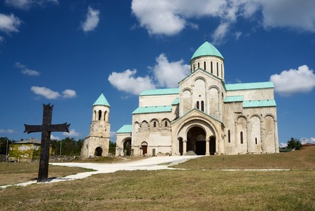 Bagrati Cathedral (unesco heritage) in Kutaisi,Georgiaの写真素材