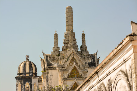 Palace Phra Nakhon Khiri Park that major attraction in Phetchaburi Thailandのeditorial素材