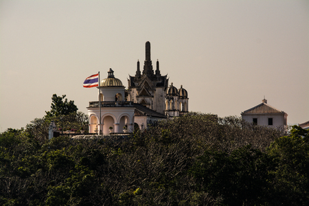 Palace Phra Nakhon Khiri Park that major attraction in Phetchaburi Thailandのeditorial素材