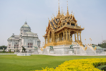 Thai and European architectural very beautiful and high value.の写真素材