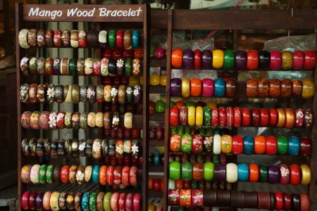 Mango Wood Braceletの写真素材