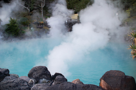 Sea Hell in Beppu, Japan