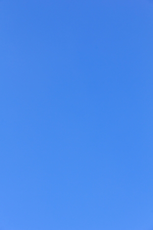 Clear blue sky without clouds background nature の写真素材