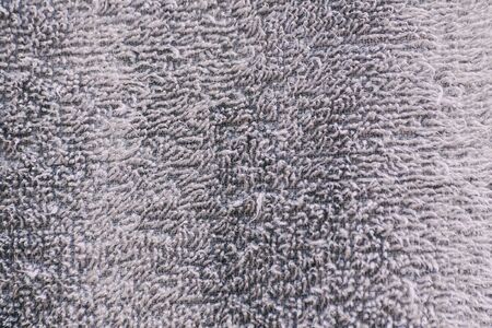 Texture and details of the gray carpet. used as a background image and as an interior decoration.の写真素材