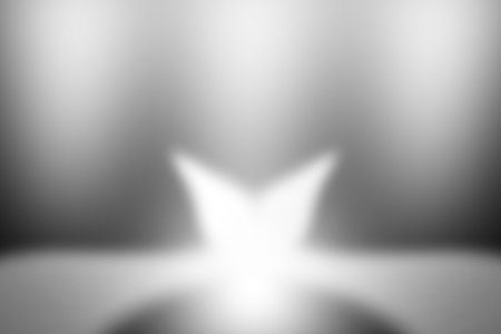 Abstract White and gray vintage lights for backgroundの写真素材