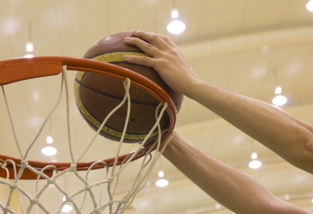 scoring basket in basketball court scoring basket in basketball court