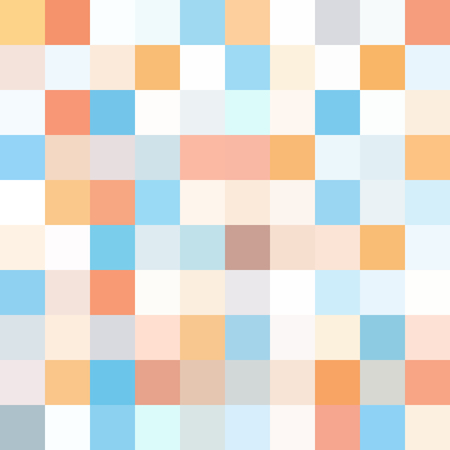 Background with geometric figures. Abstract pattern in mosaic style. Colorful squares textureのイラスト素材