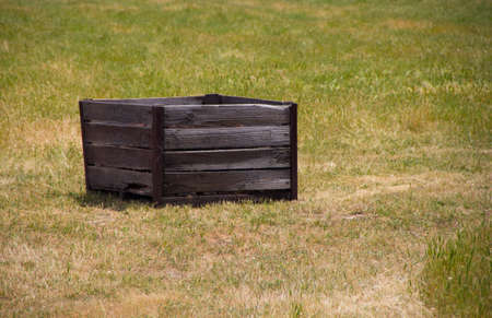 the old crate の写真素材