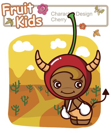 Active Kid 4 ------ Summer Desertのイラスト素材