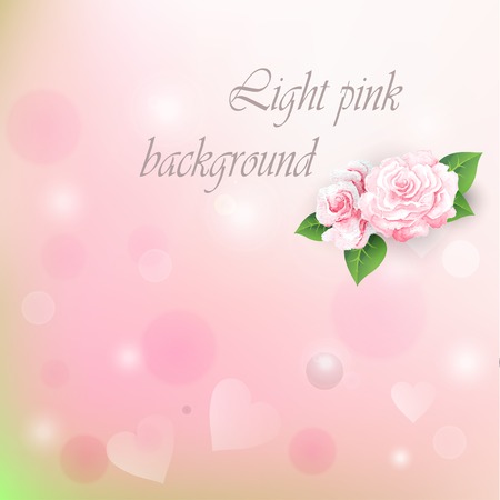 Light pink backgroundのイラスト素材