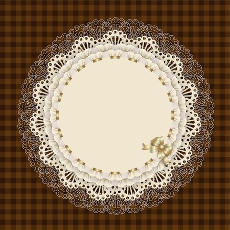 Elegant template luxury invitation. beautiful napkinのイラスト素材