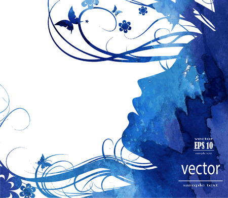 silhouette of a girl in profile with long hairのイラスト素材