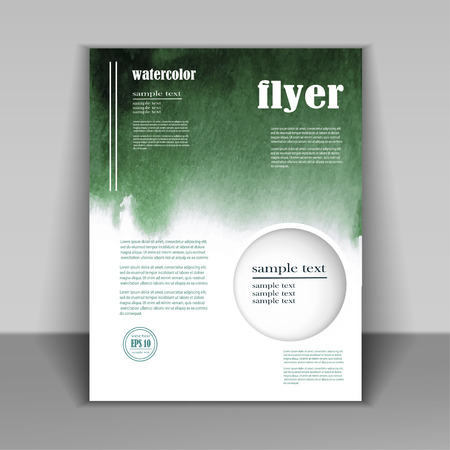 brochure designのイラスト素材