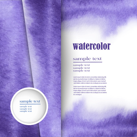 Abstract watercolor splash. Watercolor drop.のイラスト素材