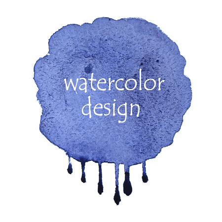 Watercolor abstract stains for your designのイラスト素材