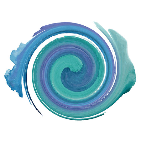 Watercolor abstract stains for your designのイラスト素材