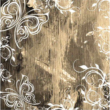 Grunge texture, abstract watercolor background. Vector eps10のイラスト素材