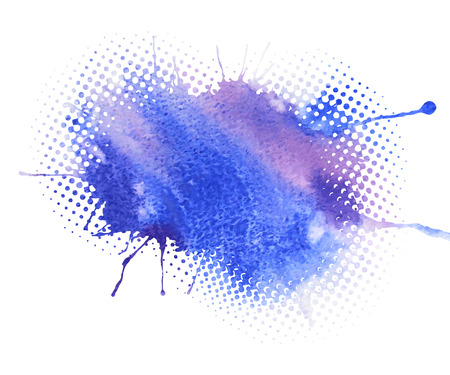 Abstract artistic element forming by blotsのイラスト素材
