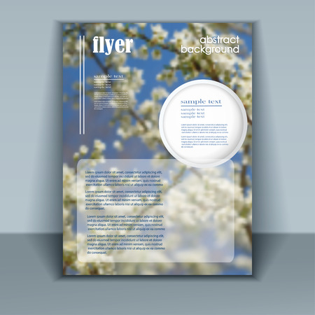 Vintage Floral Card with Flowers. Retro Frame for Restaurant or Boutique Identity Design. Spring Illustration. Summer Elements for Placard, Poster, Invitation, Flyer, Book Cover Design.のイラスト素材